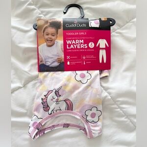 Cuddl Dudgs Toddler Unicorn Pajama Set